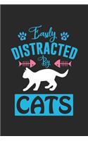 distracted by cats