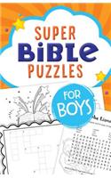 Super Bible Puzzles for Boys