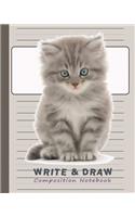 Primary Composition Notebook Grade K-2
