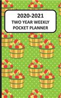 2020-2021 Two Year Weekly Pocket Planner: Pocket Planner 2020 for Purse: 104 Weeks Planner Diary, 2 Year Calendar, Appointments Phone book Password log (2020-2021 Calendar Planner) 5x8