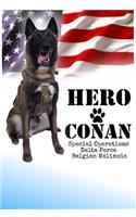 Conan Hero Belgian Malinois Dog Journal
