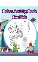 Robot Activity Book for kids