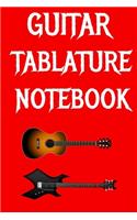 Guitar Tablature Notebook