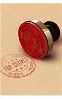 Top Secret: Blank Line Journal