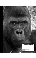 Gorilla Composition Notebook 200 Graph Paper Pages