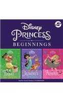 Disney Princess Beginnings: Jasmine, Tiana & Aurora Lib/E