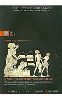 Evénement, Récit, Histoire Officielle