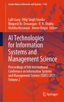 AI Technologies for Information Systems and Management Science
