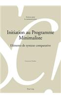 Initiation Au Programme Minimaliste