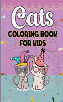 Cats Coloring Book For Kids