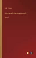 Historia de la literatura española