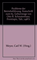 Probleme Der Betriebsfuhrung