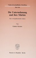 Die Unternehmung Und Ihre Markte