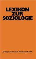 Lexikon Zur Soziologie