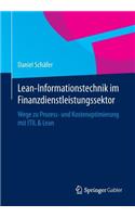 Lean-Informationstechnik Im Finanzdienstleistungssektor