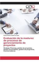 Evaluación de la madurez de procesos de gerenciamiento de proyectos: (Spanish)