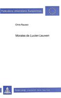 Morales de «Lucien Leuwen»