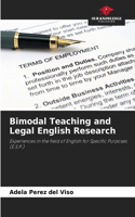 Bimodal Teaching and Legal English Research