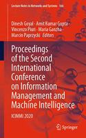 Proceedings of the Second International Conference on Information Management and Machine Intelligence