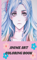 Anime Coloring Book for Adults and Teens