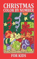 Christmas Color By Number For Kids