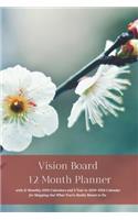 Vision Board 12 Month Planner, 12 Month 2020 Calendar 5 Year 2020-2024 Calendar for Mapping Out What You're Really Meant to Do Create Simple Abundance Through Radical Transformation & Get Out of Your Own Way Usi