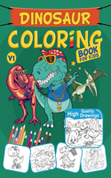 Dinosaur Coloring Book For Kids