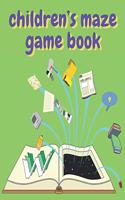 children's maze game book: children's activity book Games, puzzles and problem solving Ideal for children ... 3 years old and older (Labyrinth, Coloring, Math, Sudoku, and ...