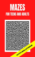 Mazes For Teens and Adults