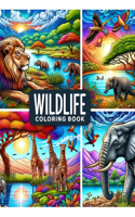 Wildlife coloring book