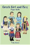 Greek Girl and Boy Paper Dolls