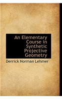 Elementary Course in Synthetic Projective Geometry