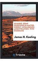 Quaero. Some Questions in Matter, Energy, Intelligence, and Evolution. with Diagrams