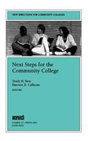 Next Steps for the Community College