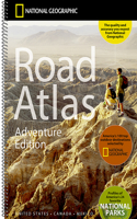 National Geographic Road Atlas 2024: Adventure Edition [United States, Canada, Mexico]