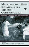 Maintaining Relationships Through Communication