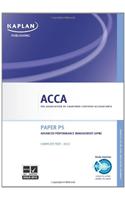 P5 Advanced Performance Management APM - Complete Text