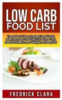 Low Carb Food List