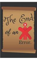 The End of an Error
