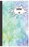 Draw It: Beautiful Flamingo Themed Sketchbook to Sketching Whiting Drawing Journaling and Doodling Large 8x10 Inch 20.32x25.40 cm 120 Blank Pages (WHITE&BLAC