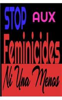 Feminicides: Raising Awareness about womens rights.College Ruled 6x9 Inch 100 pages Lined Notebook, Journal