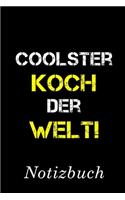 Coolster Koch Der Welt Notizbuch