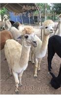 Alpaca - I Don't Give a Spit Notebook: Those Who Are in the Know about Alpacas Know They Can and Do Spit But They Do Have Amazing Personalities So This Is a Great Sized Journal for Taking