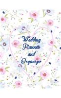 Wedding Planner and Organizer: Pretty floral wedding planner & organizer journal for the best big day. Timelines, worksheets, checklists, schedules, all here. Ideal engagement gif