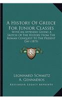 History Of Greece For Junior Classes