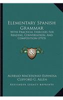 Elementary Spanish Grammar