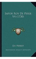 Sapor Roy De Perse V4 (1730)