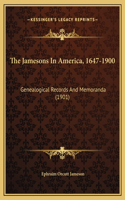 Jamesons In America, 1647-1900