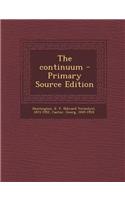 The Continuum: (English)