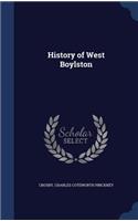 History of West Boylston